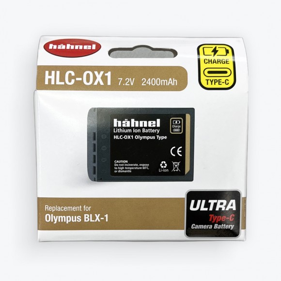 Hahnel ULTRA HLC-OX1 OM System (Olympus) BLX-1 Ultra Battery for OM1 and OM-3
